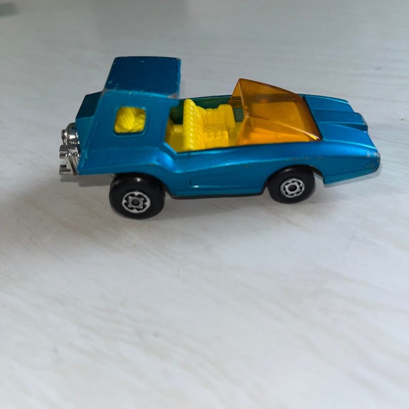 Matchbox Lesney SOOPA COOPA No. 37 Blue Diecast Car 1972 Made in England - Picture 3 of 7